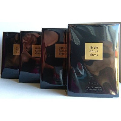 4 x AVON Little Black Dress Eau de Parfum 50ml - 1.7fl.oz. SET !