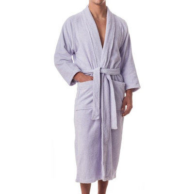 Regency ExceptionalSheets Mens 100% Egyptian Cotton Terry Cloth Robe