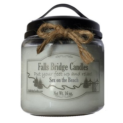 Fallsbridgecandles Sex on the Beach Scented Jar Candle Size: 5.25