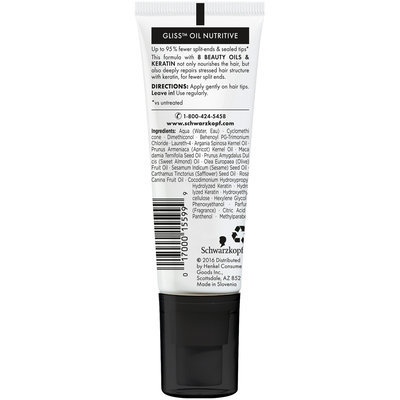 Gliss™ Hair Repair™ Oil Nutritive Split-End Serum 13.6 fl. oz. Tube