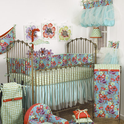 Cotton Tale Lagoon 10 Piece Crib Bedding Set