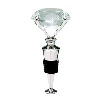 Mint Pantry Olimpia Clear Diamond Bottle Stopper