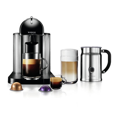 Nespresso VertuoLine Coffee & Espresso Maker with Aeroccino Milk Frother