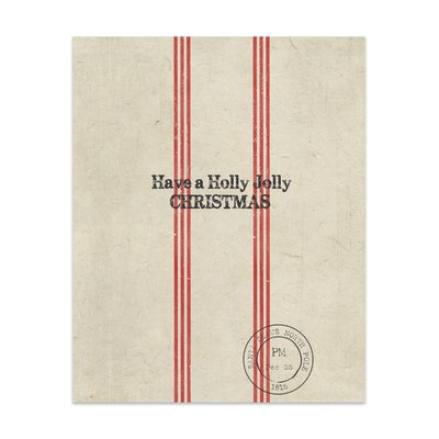 The Holiday Aisle 'Holly Jolly Christmas' Textual Art Size: 10