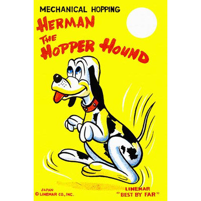 Buyenlarge 'Herman the Hopper Hound' Wall Art Size: 66