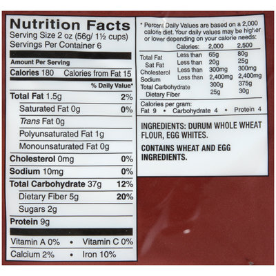 Ronzoni® Healthy Harvest® Whole Grain Wide Noodles 12-12 oz. Box
