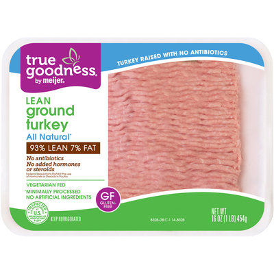 True Goodness® by Meijer® Lean Ground Turkey 16 oz. Pack