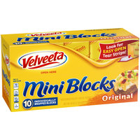 Velveeta Mini Blocks Original Cheese 10 ct Box