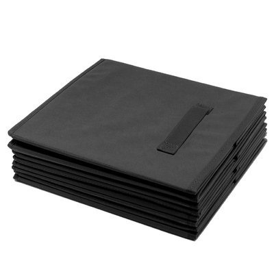 Sorbus Foldable Storage Basket Color: Black