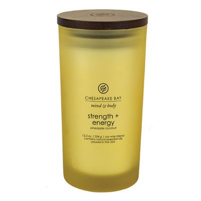 Chesapeake Bay Candles Mind & Body Strength and Energy Jar Candle Size: Large