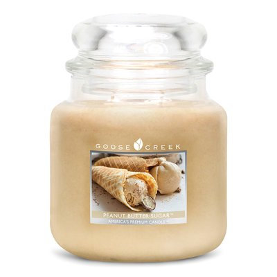 Goose Creek Candle Company Essential Series Peanut Butter Sugar Scented Jar Candle