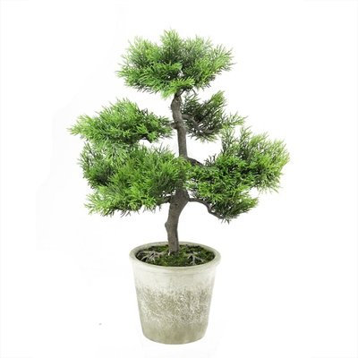 Bungalow Rose Decorative Artificial Japanese Bonsai Tree in Pot