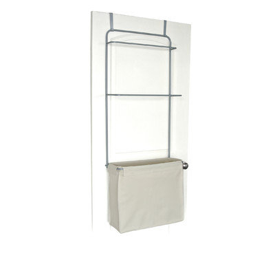 Home Products Homz Over-the-Door Metal and Cotton Garment Organizer