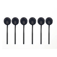Mepra Due Moka Spoon, Set of 6 - Oro nero