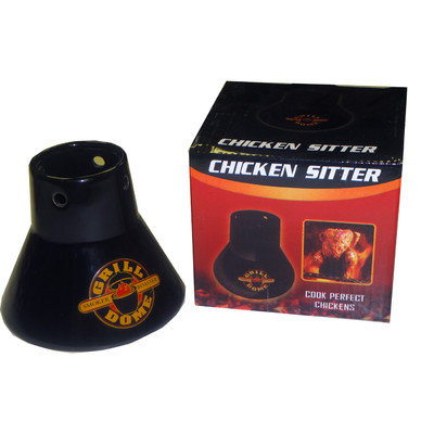 Grill Dome Chicken Sitter Poultry Roaster