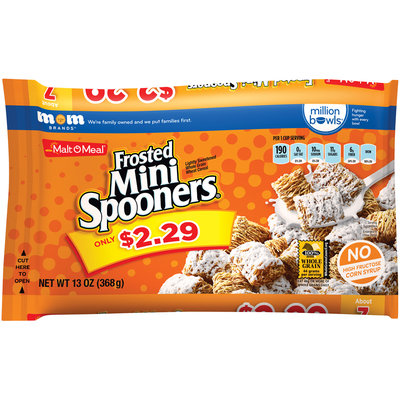 Malt-O-Meal® Frosted Mini Spooners® Cereal 13 oz. Bag