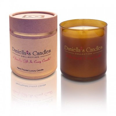 Daniellas Candles Aromatherapy Bedtime Bath Jewelry Candle - Ring Size 5
