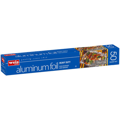 Weis Heavy Duty Aluminum Foil 50 sq. ft. Box