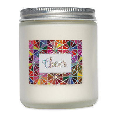 Ecocandleco Cheer Holiday Soy Jar Candle