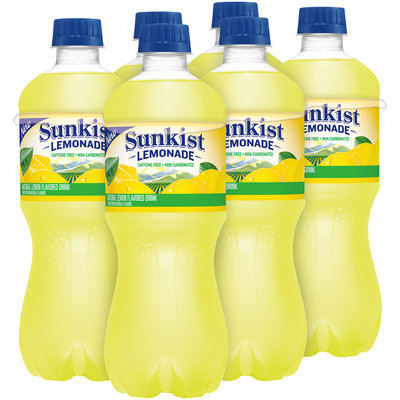 Sunkist® Lemonade 6-20 fl. oz. Bottles