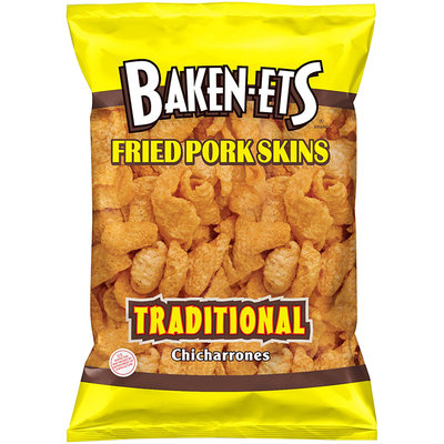 Baken-ets® Traditional Chicharrones Fried Pork Skins 6.25 oz. Bag