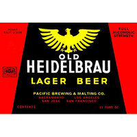 Buyenlarge 'Old Heidelbrau Lager Beer' Wall Art Size: 66