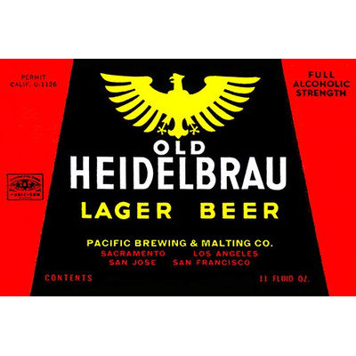 Buyenlarge 'Old Heidelbrau Lager Beer' Wall Art Size: 66