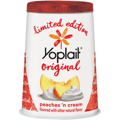 Yoplait® Original Limited Edition Peaches 'n Cream Low Fat Yogurt