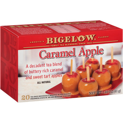 Bigelow® Caramel Apple Tea Bags 1.46 oz. Box
