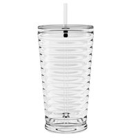 TarHong 1 Piece Hydration Sienna Sipper Tumbler Set, 22 oz, Red