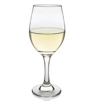 Libbey 3057S4 4 Piece Basics White Wine Glass, 11 oz, Clear