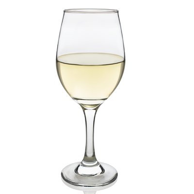 Libbey 3057S4 4 Piece Basics White Wine Glass, 11 oz, Clear