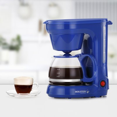 Holstein Housewares 6 Cup Coffee Maker Color: Blue