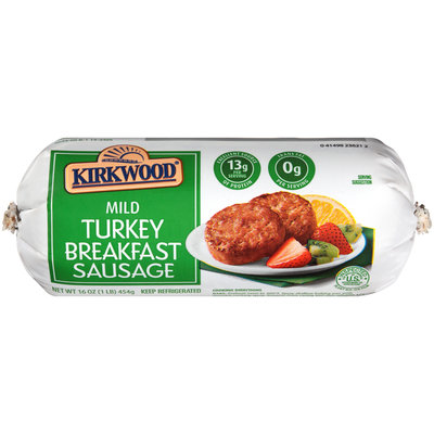 Kirkwood® Mild Turkey Breakfast Sausage 16 oz. Chub