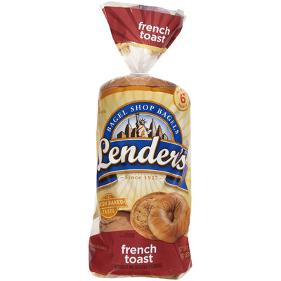 Lender's® French Toast Bagels 17.1 oz. Bag