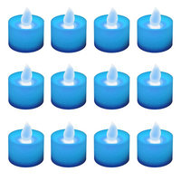Red Barrel Studio LED Tea Lights Color: Blue