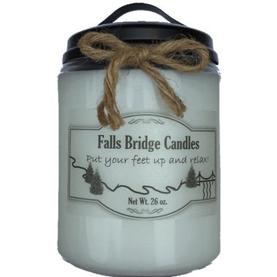 Fallsbridgecandles Sage and Citrus Scented Jar Candle Size: 6.5