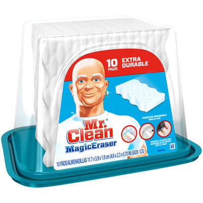 Mr. Clean® Magic Eraser Extra Durable Household Cleaning Pads 10 ct Plastic Container