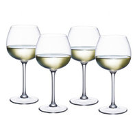 Villeroy & Boch Purismo Soft+Rounded White Wine Goblets, S/4