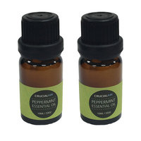 Crucial Air 2 Sweet Peppermint Infused Essential Oil for Aromatherapy, 10 ml