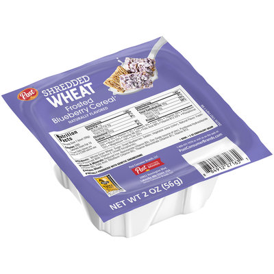 Post® Shredded Wheat Frosted Blueberry Cereal® 2 oz. Bowl