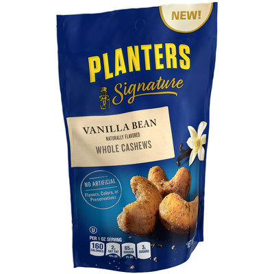 Planters Signature Vanilla Bean Whole Cashews Bag