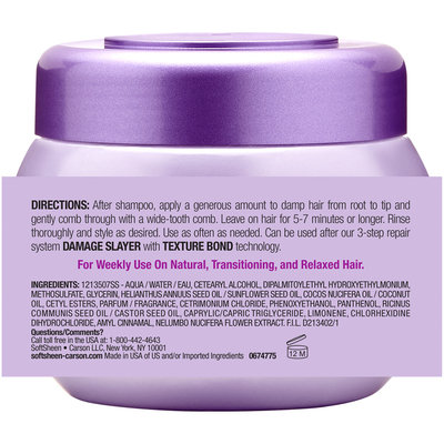Dark and Lovely® Damage Slayer The Hydrator Steam Conditioning Mask 9 fl. oz. Jar