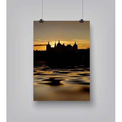 East Urban Home 'Moritzburg Castle Sundown' Photographic Print Size: 10