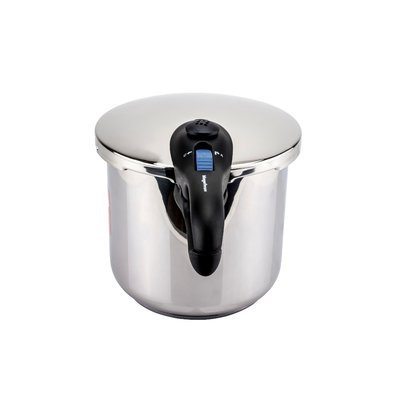 Magefesa Favorit Stainless Steel Super Fast Pressure Cooker Size: 6.4 Qt.
