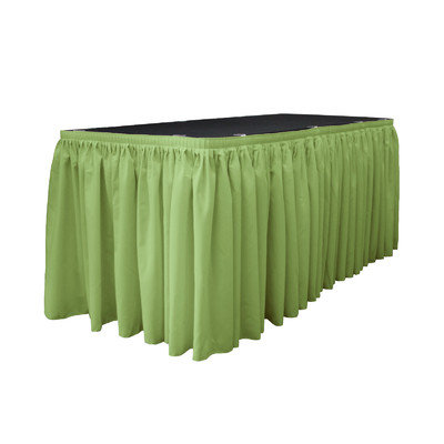 La Linen Table Skirt Color: Sage