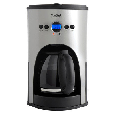 Vonshef Programmable Digital Filter Coffee Maker