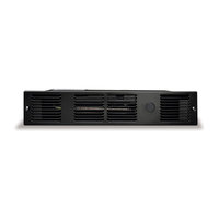 Cadet 750W 240V Perfectoe under-cabinet Electric Heater - Black