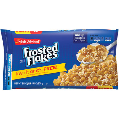 Malt-O-Meal® Frosted Flakes Cereal 31 oz. ZIP-PAK®