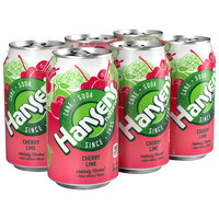 Hansen's® Natural Cherry Lime Cane Soda 12 fl. oz. Can